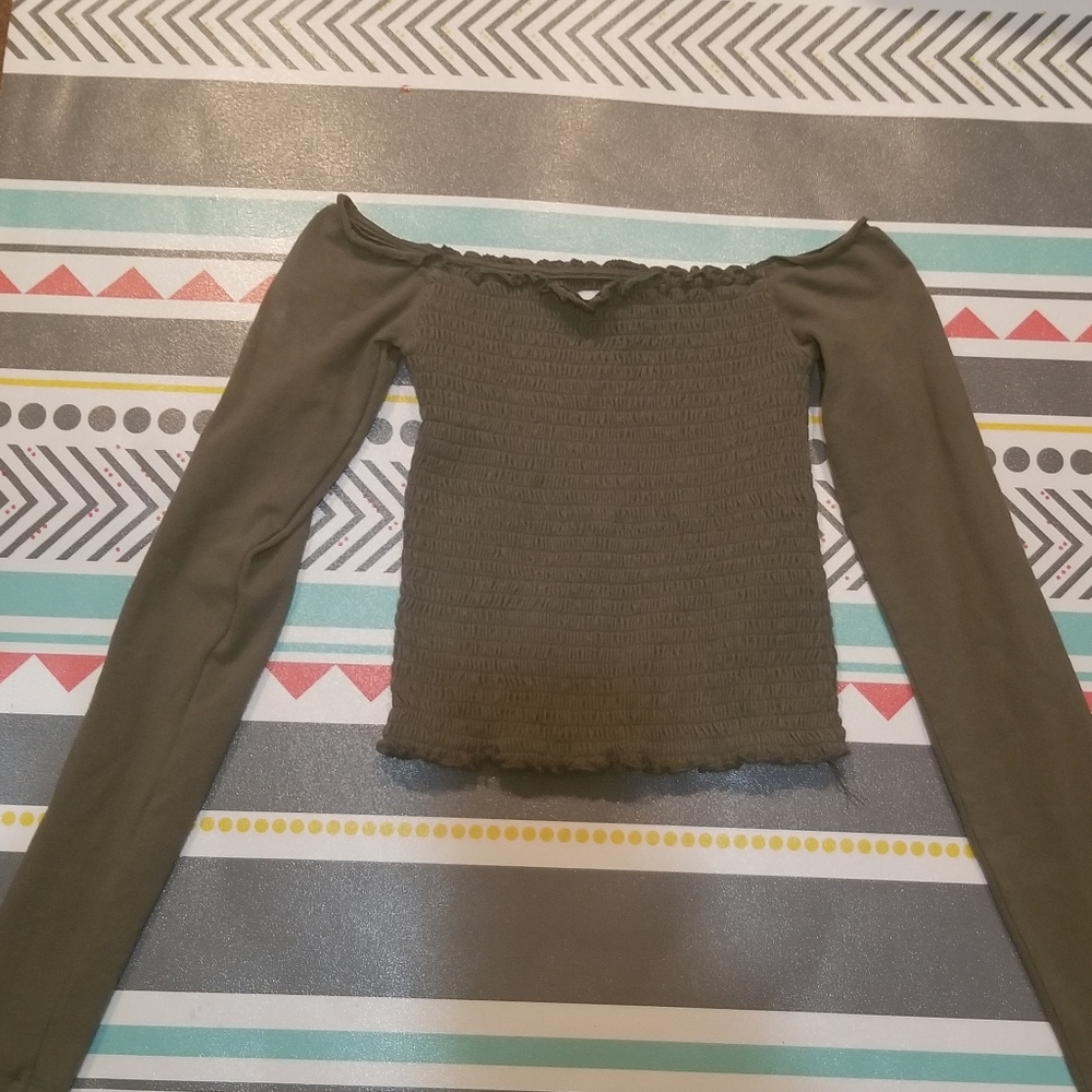 Hollister, crop top, tight